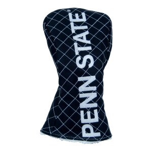 fairway headcover quilted navy with embroidered Penn State